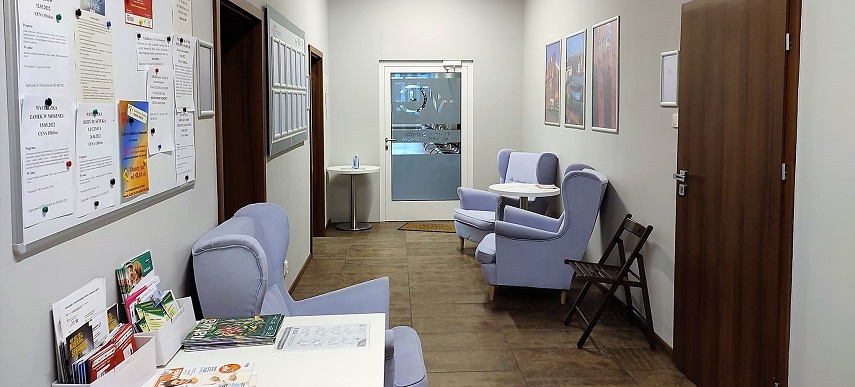 CZAS Cieszkowskiego wnętrze